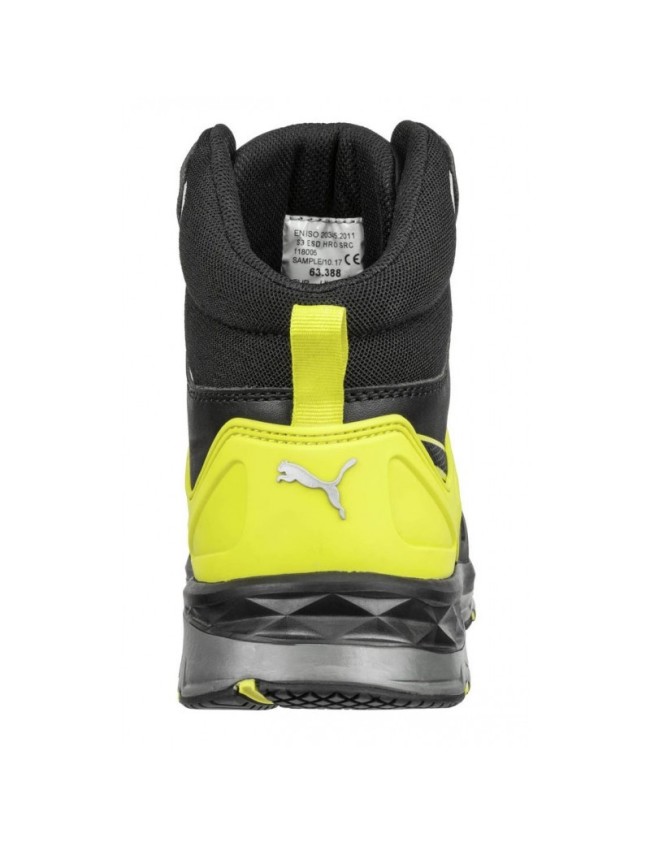 Trzewiki robocze Puma Velocity 2.0 Mid S3 żółte ESD