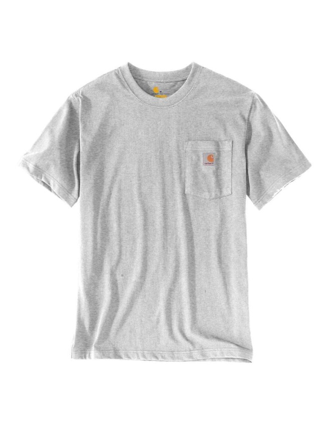 Darbo marškinėliai Carhartt K87 Heavyweight Pocket