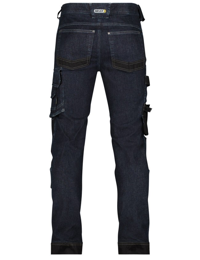Spodnie robocze jeansowe Dassy Kyoto stretch denim