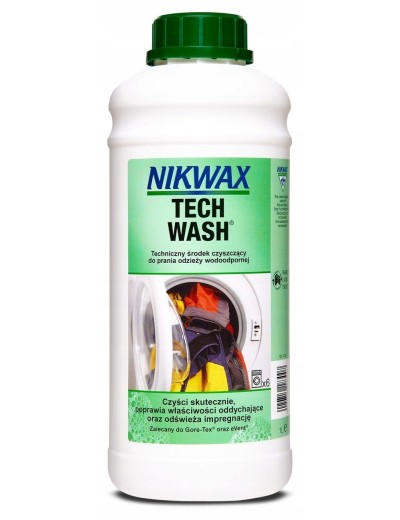 Środek piorący do odzieży wodoodpornej NIKWAX Tech Wash 1L