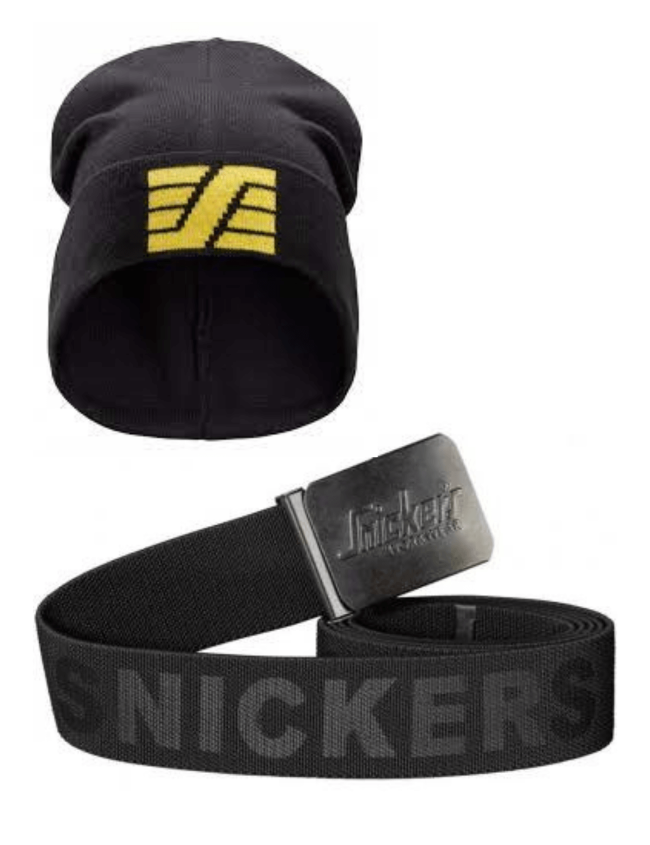 Zestaw prezentowy Snickers: czapka 9035 + pasek 9025