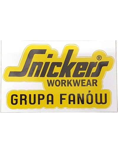 Grupės lipdukas Snickers Workwear Fan