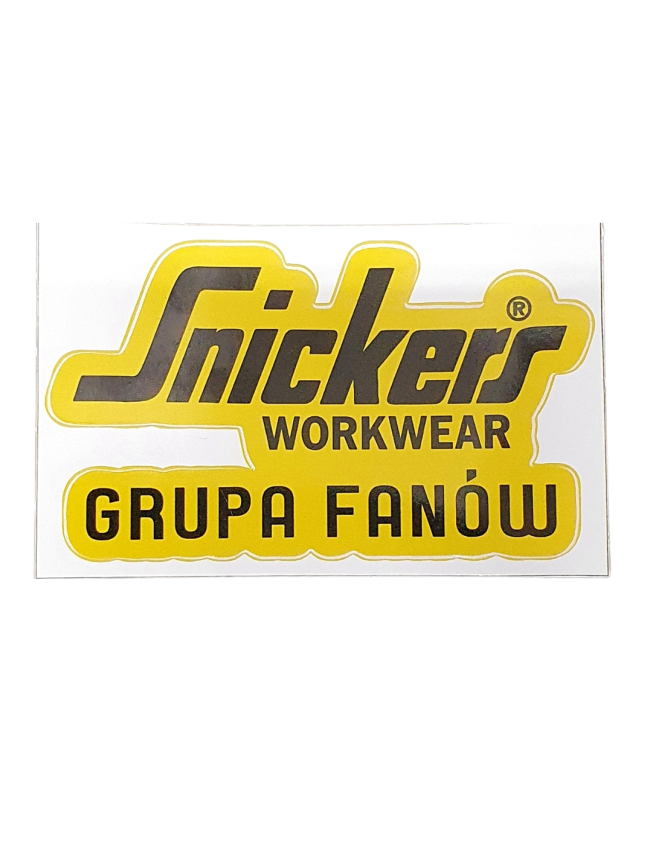 Grupės lipdukas Snickers Workwear Fan