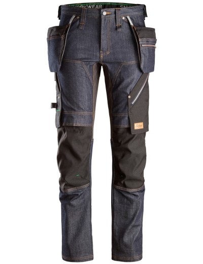 Darbo kelnės Snickers 6955 Denim FlexiWork +