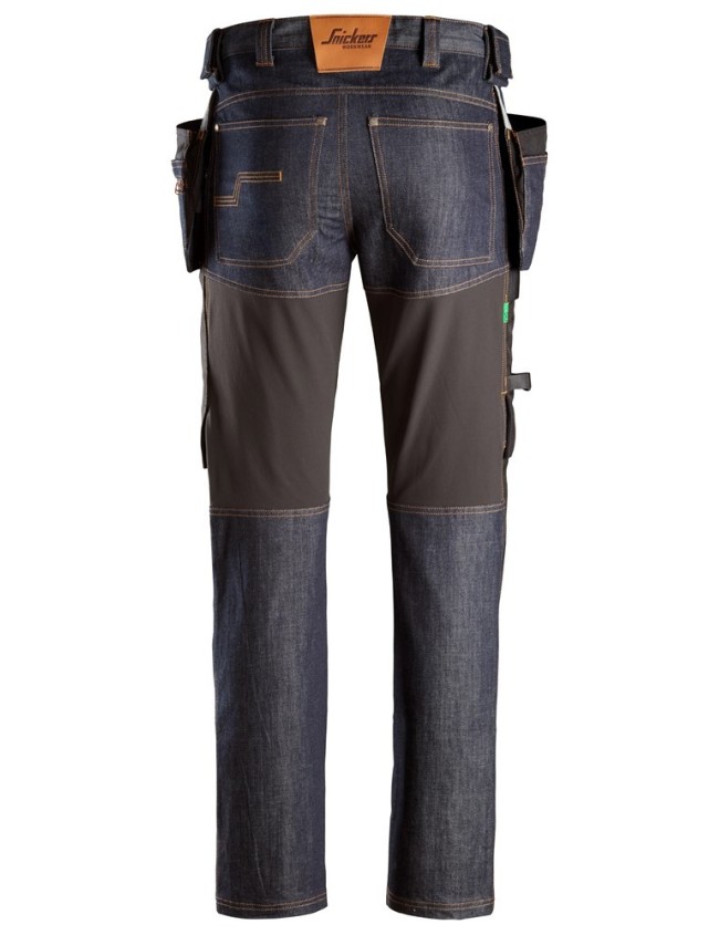 Darbo kelnės Snickers 6955 Denim FlexiWork +