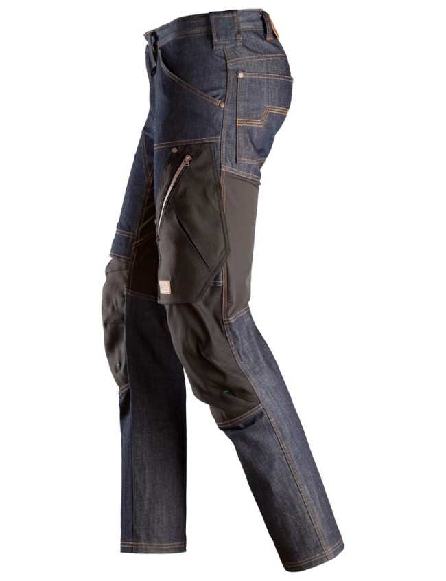 Darbo kelnės Snickers 6956 Denim FlexiWork +