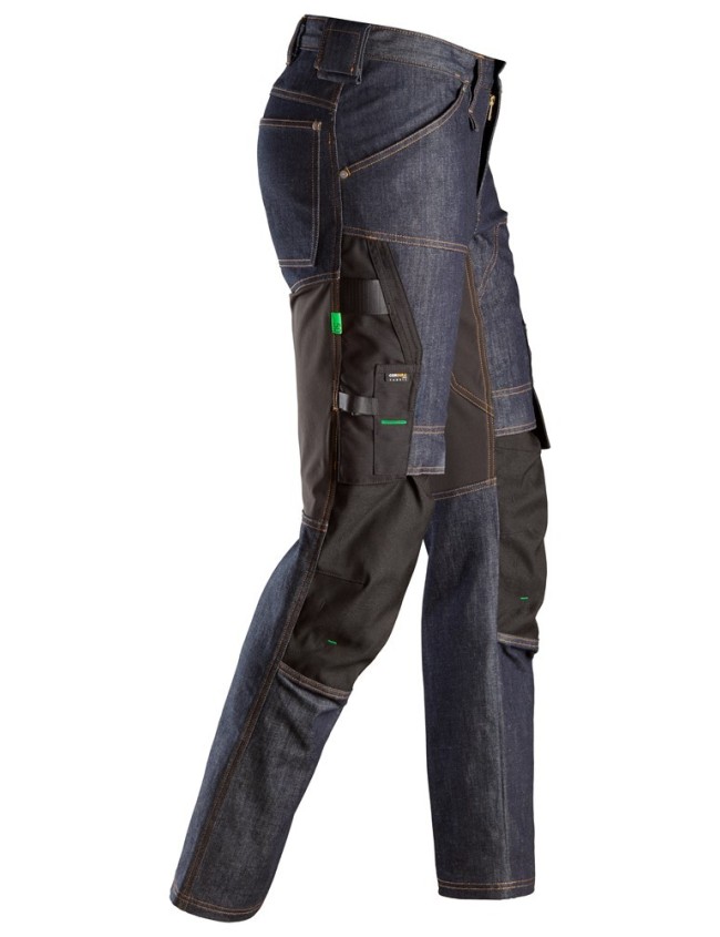 Darbo kelnės Snickers 6956 Denim FlexiWork +