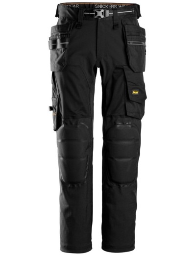 Spodnie robocze elastyczne Snickers 6950 z nakolannikami