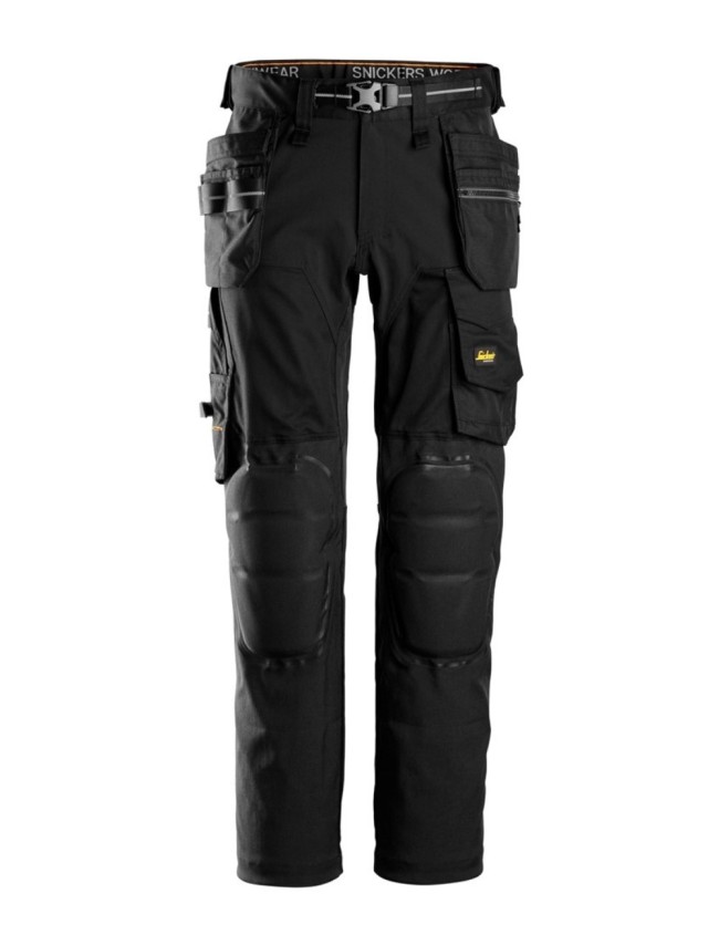 Spodnie robocze elastyczne Snickers 6950 z nakolannikami