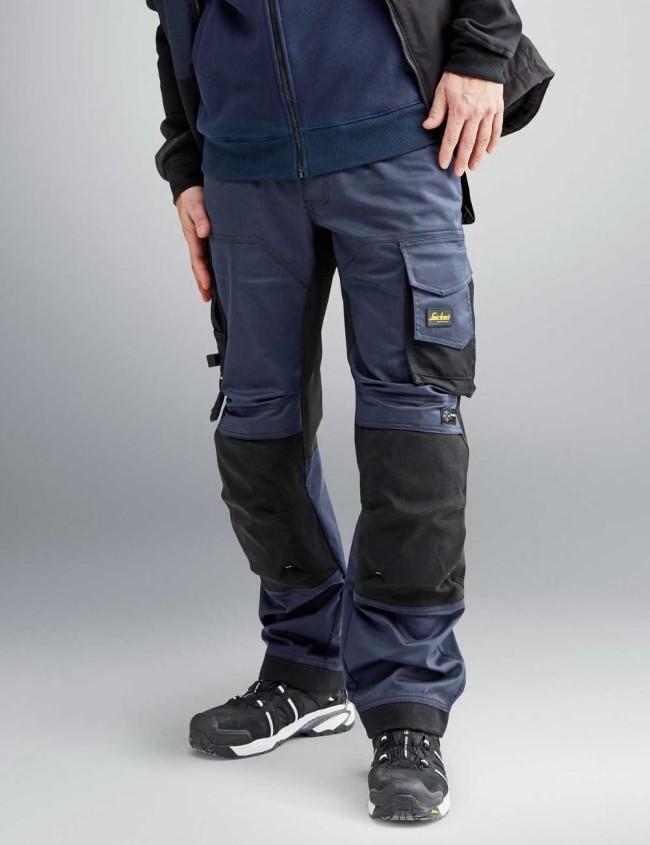 Spodnie robocze elastyczne Snickers 6351 Allroundwork luźno