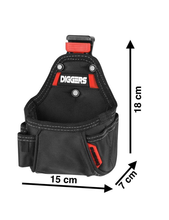 Ruletės dėklas Diggers Tape Measure Pouch