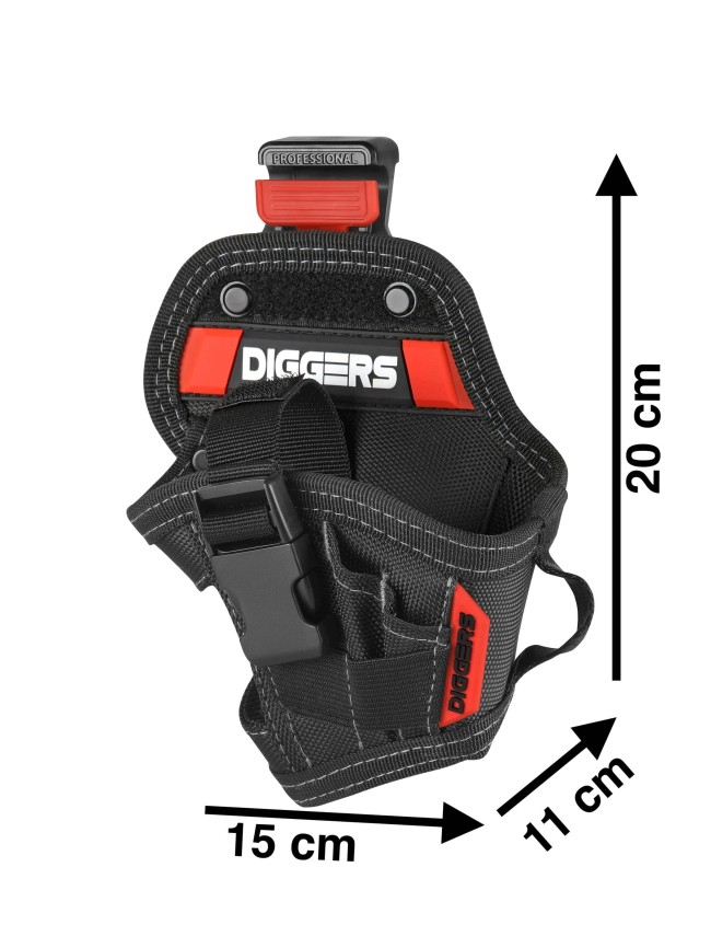 Suktuvo dėklas ant diržo Diggers Small Drill Holster
