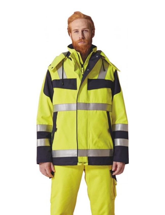 Kurtka robocza odblaskowa ocieplana multinormowa Rofa 367