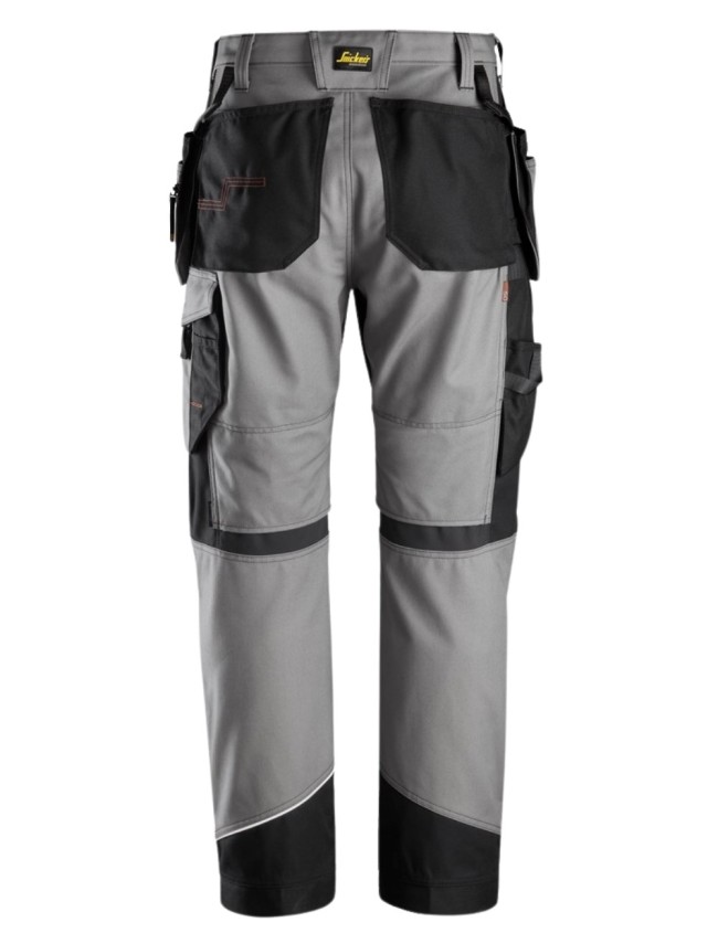Spodnie robocze Snickers 6214 Ruff Work Canvas+ z workami