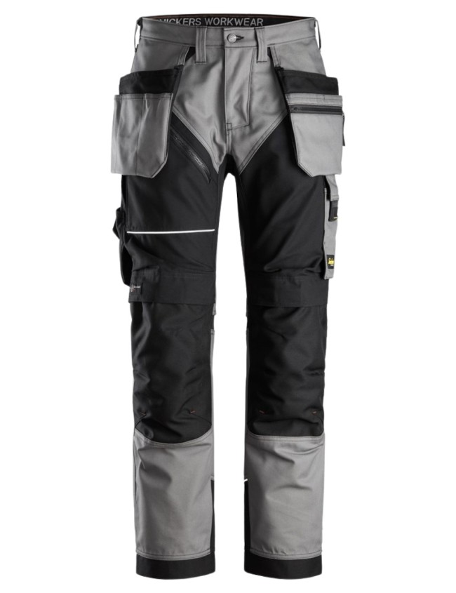 Spodnie robocze Snickers 6214 Ruff Work Canvas+ z workami