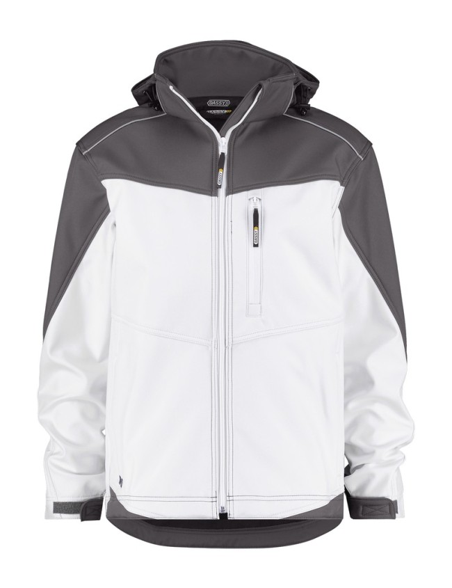 Kurtka softshell biała Dassy Jakarta Painter