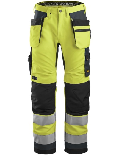 Signalinės darbo kelnės Snickers 6230 AllroundWork+