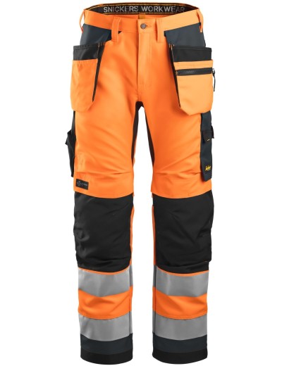 Signalinės darbo kelnės Snickers 6230 AllroundWork+