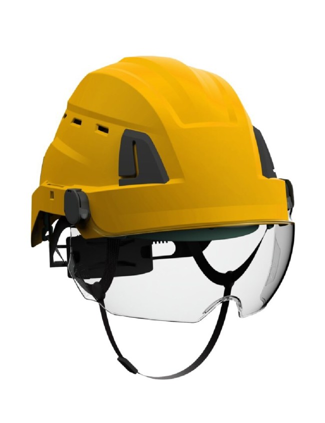 Kask ochronny z okularami zintegrowanymi Protekt Atra V40