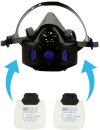 Dulkių filtras 3M D3125 Secure Click