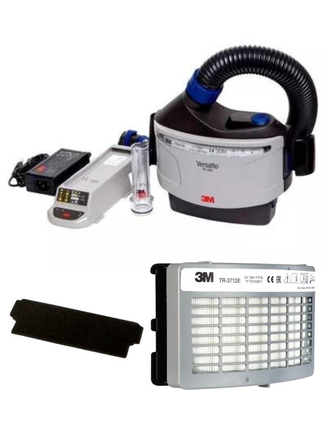 Zestaw startowy 3M Versaflo TR-315E+ jednostka nadmuchowa