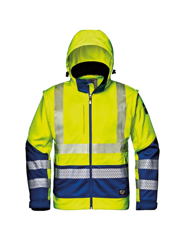 Signalinė softshell striukė SIR Safety Starmax
