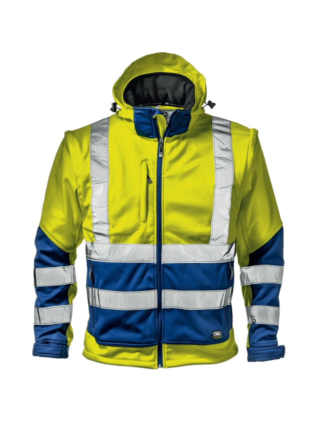 Signalinė softshell striukė SIR Safety Starmax