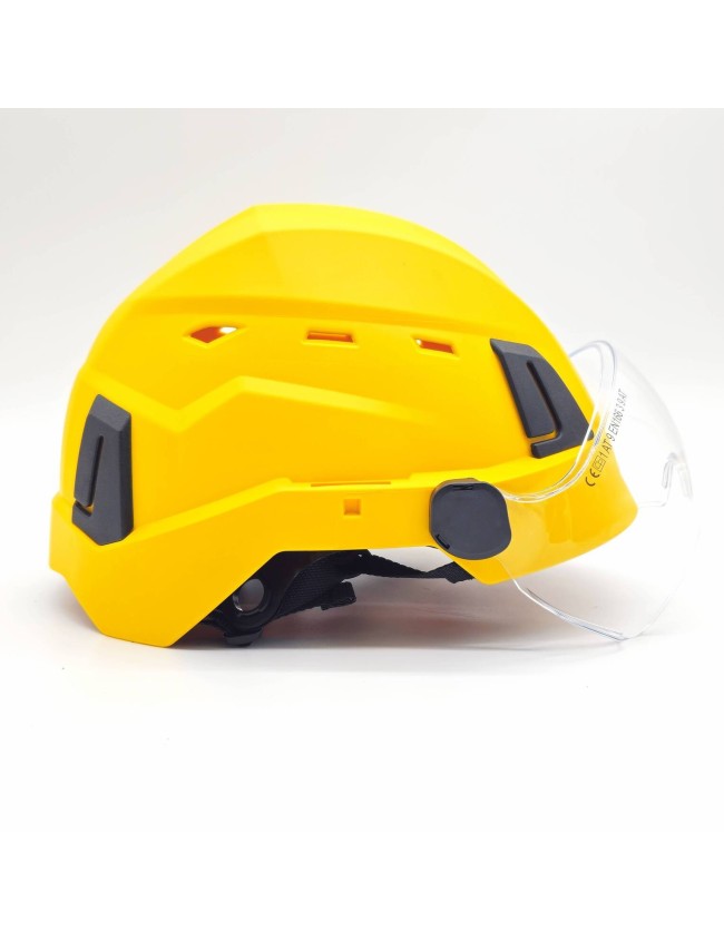 Kask ochronny z okularami zintegrowanymi Protekt Atra V40