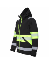 Signalinė softshell darbo striukė Bosafety Valencia C1