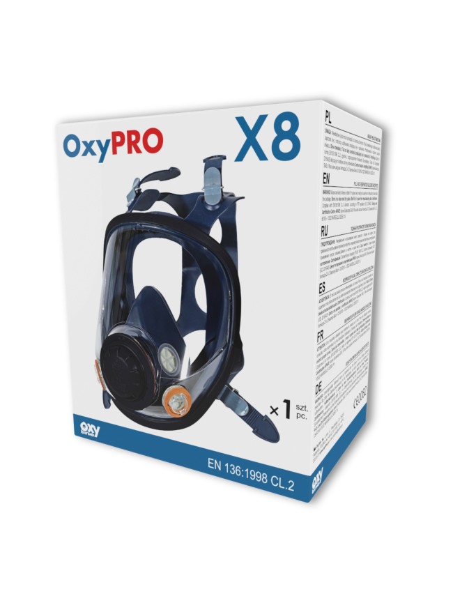 Pilno veido kaukė Oxypro X8