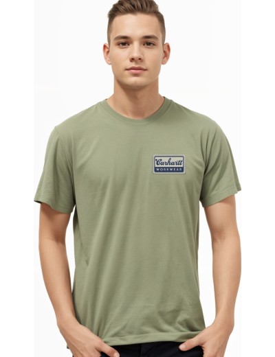 Darbo marškinėliai Carhartt Script Logo Patch