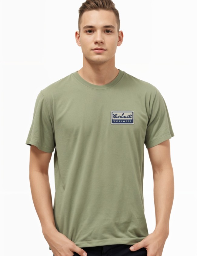 Darbo marškinėliai Carhartt Script Logo Patch