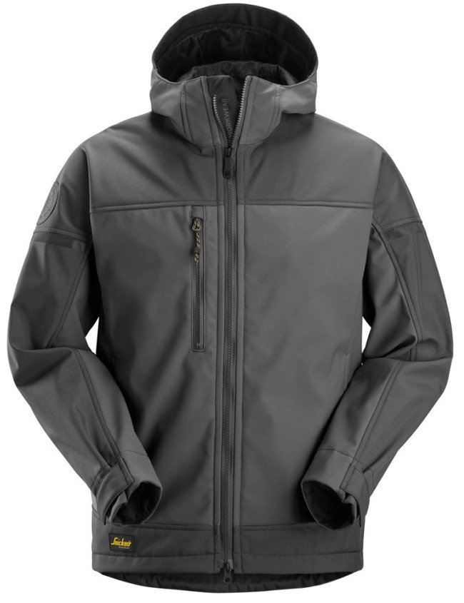 Darbo softshell striukė su gobtuvu Snickers 1226 AllroundWork
