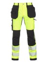 Signalinės darbo kelnės Bosafety Tension Plus