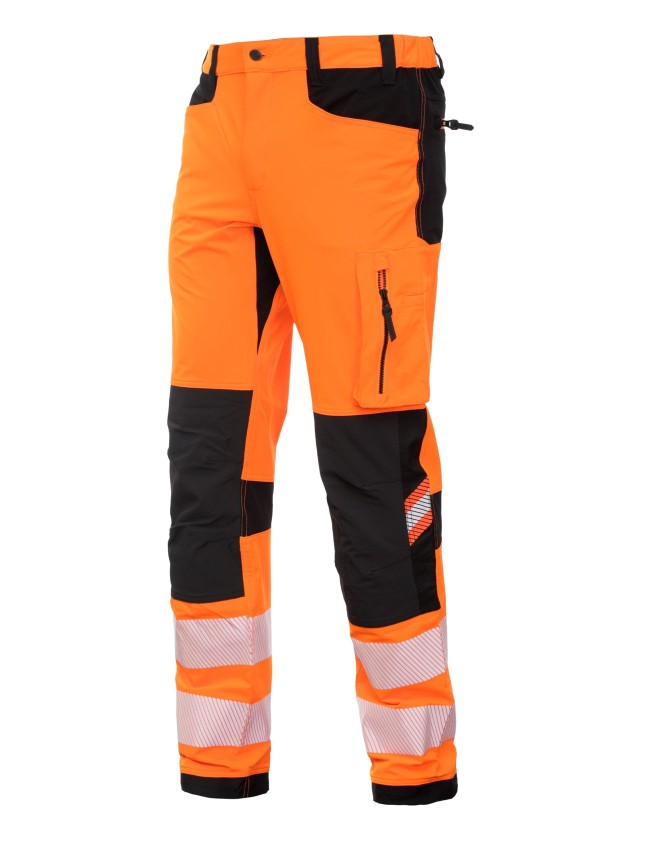 Signalinės darbo kelnės Bosafety Tension