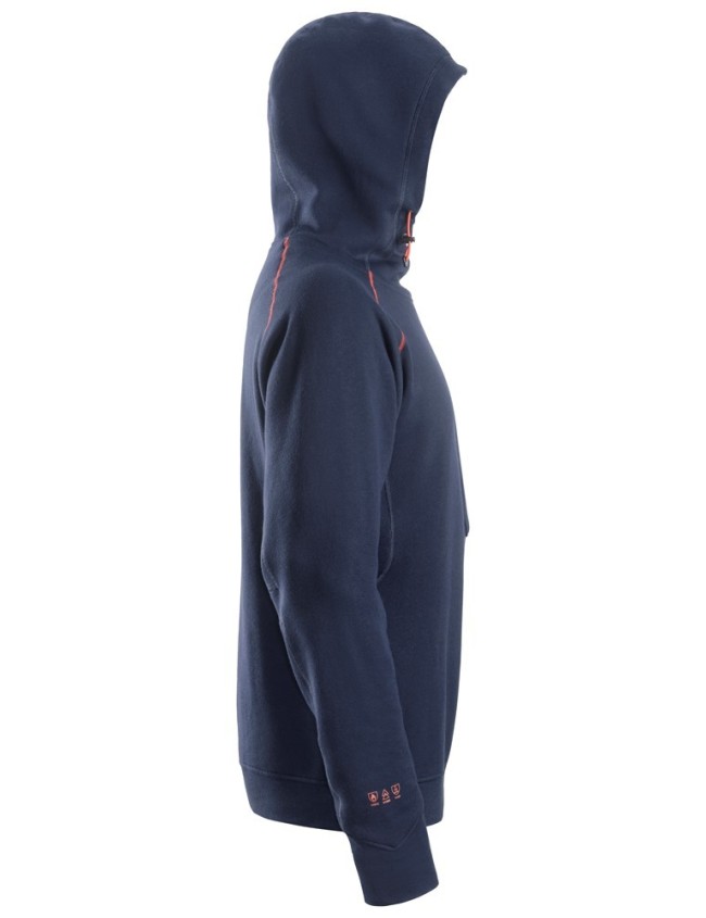 Bluza trudnopalna z kapturem Snickers 2862 Protecwork