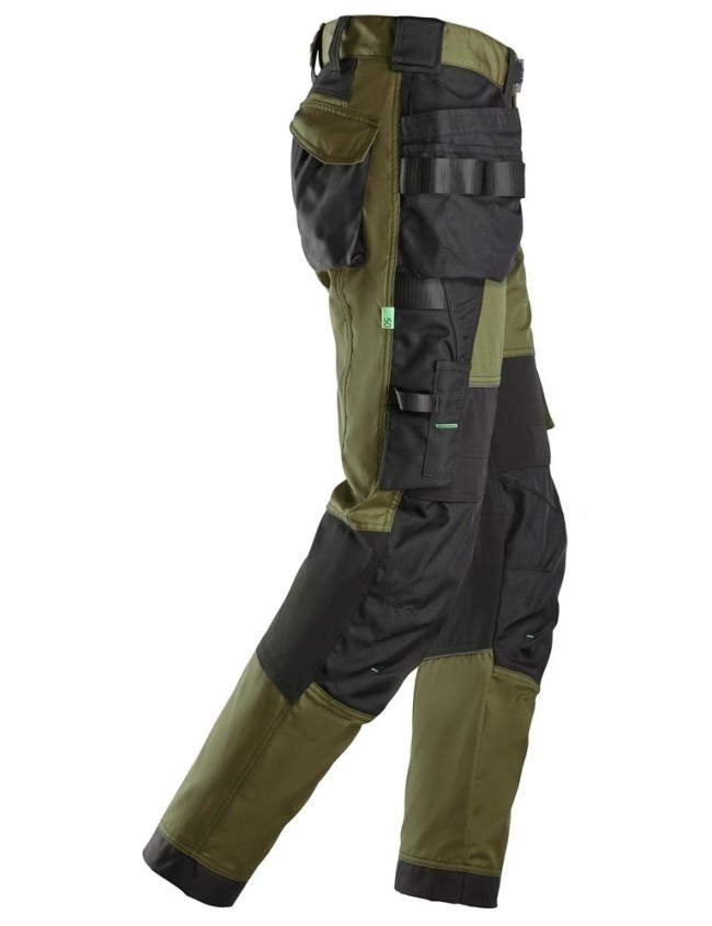 Snickers spodnie robocze FlexiWork+ 6902 z workami kieszeniowymi