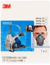 Veido puskaukė 3M 6500 QL