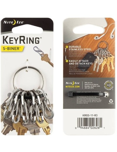 Brelok na klucze Nite Ize KeyRing Locker