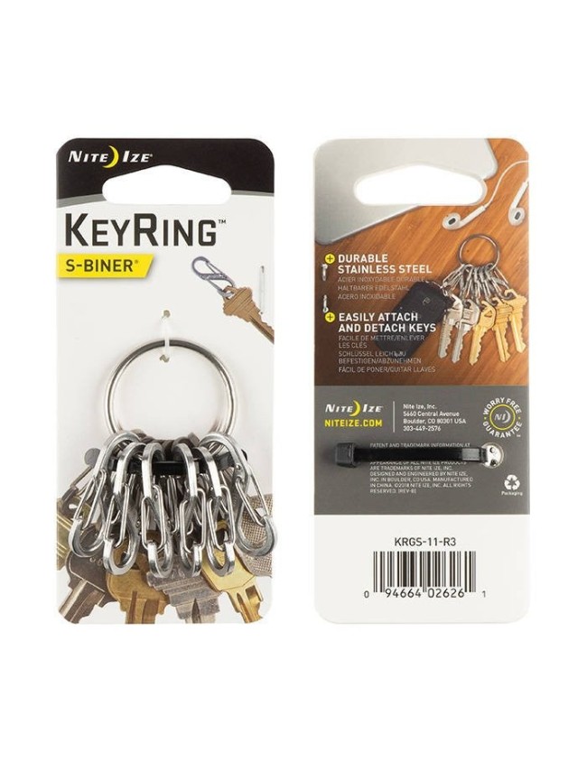 Brelok na klucze Nite Ize KeyRing Locker