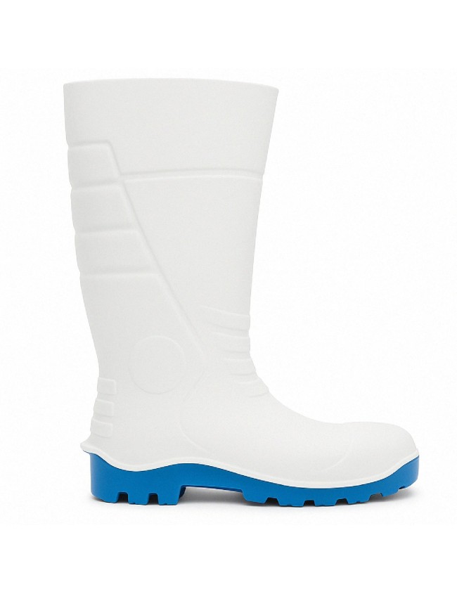 Kalosze ochronne białe z podnoskiem FD84 S4 CI FO