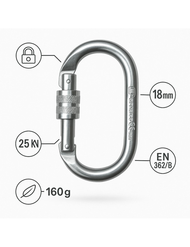 Zatrzaśnik do pracy na wysokości Protekt AZ 011