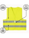 Kamizelka odblaskowa z siatki Prokam