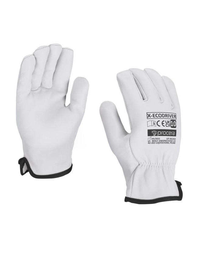 Rękawice robocze skórzane Procera X-ECODRIVER