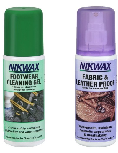 Hidroizoliacinio ir valymo gelio 125 ml rinkinys NIKWAX