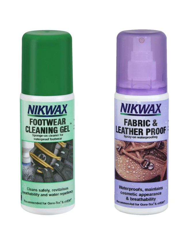 Hidroizoliacinio ir valymo gelio 125 ml rinkinys NIKWAX