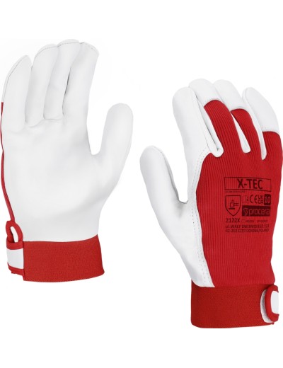 Rękawice robocze skórzane X-TEC