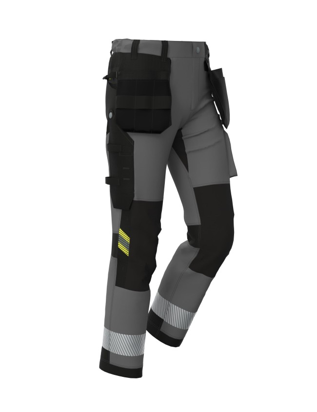 Spodnie robocze elastyczne Bosafety Tension Plus