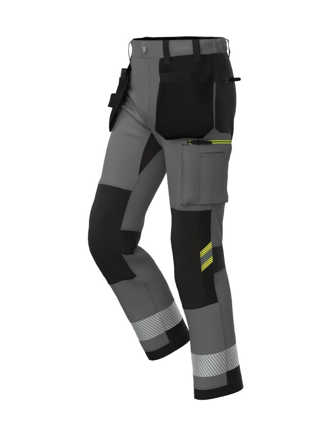 Spodnie robocze elastyczne Bosafety Tension Plus