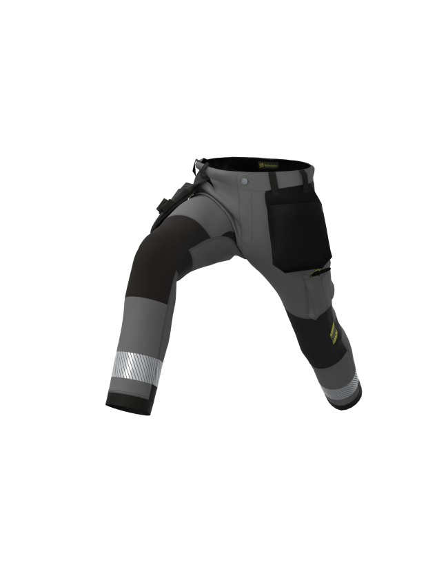 Spodnie robocze elastyczne Bosafety Tension Plus